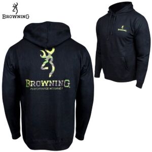 Brand New Browning Camo Over Under Hoodie Retails $45 XXL